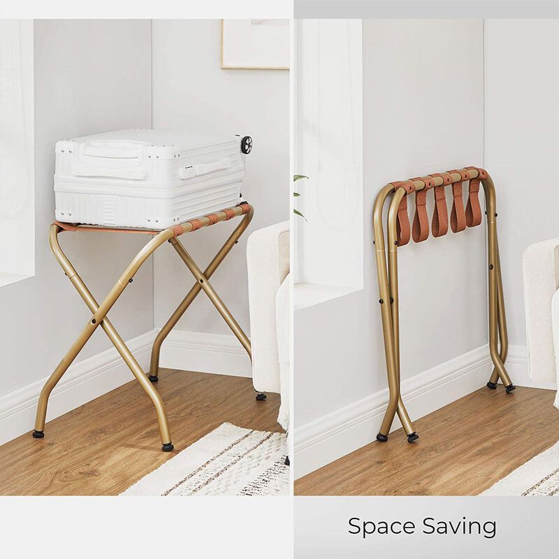 BreeBe Golden Luggage Rack Pack of 2