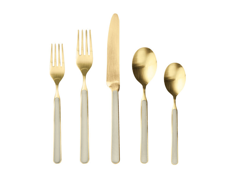 Fantasia Flatware Set - 5 Pc - Tourtle Dove