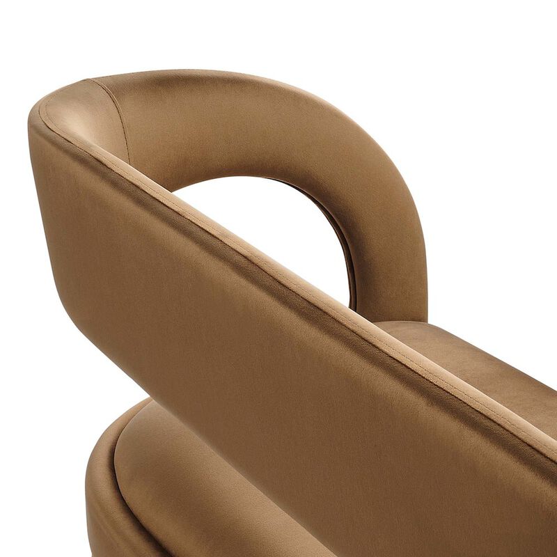 Pinnacle Performance Velvet Accent Bench image number 6