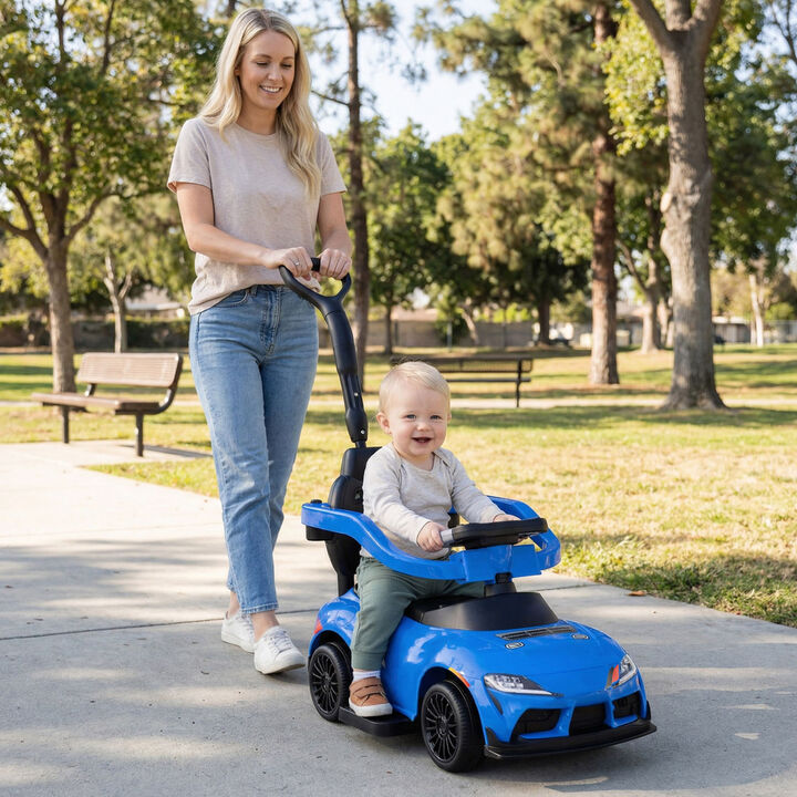 Toddler 3 in 1 Sliding Walking Toy with Foot to Floor Stroller Design