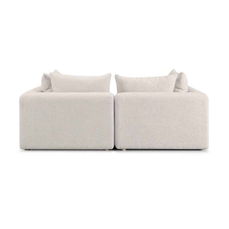 Hangover Textured Fabric Loveseat image number 2