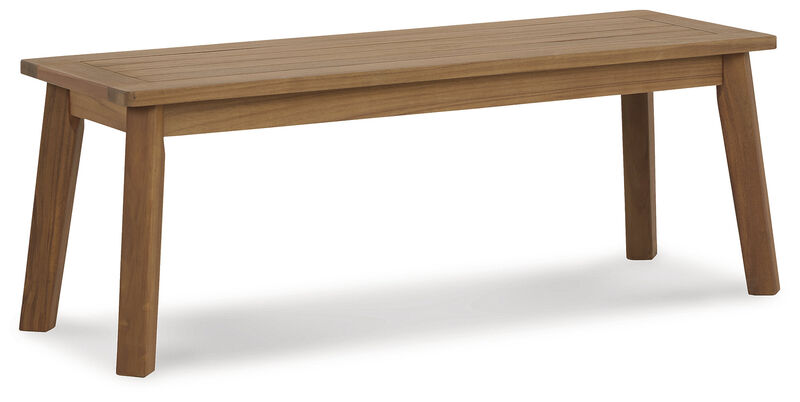 Janiyah Outdoor Dining Bench image number 0