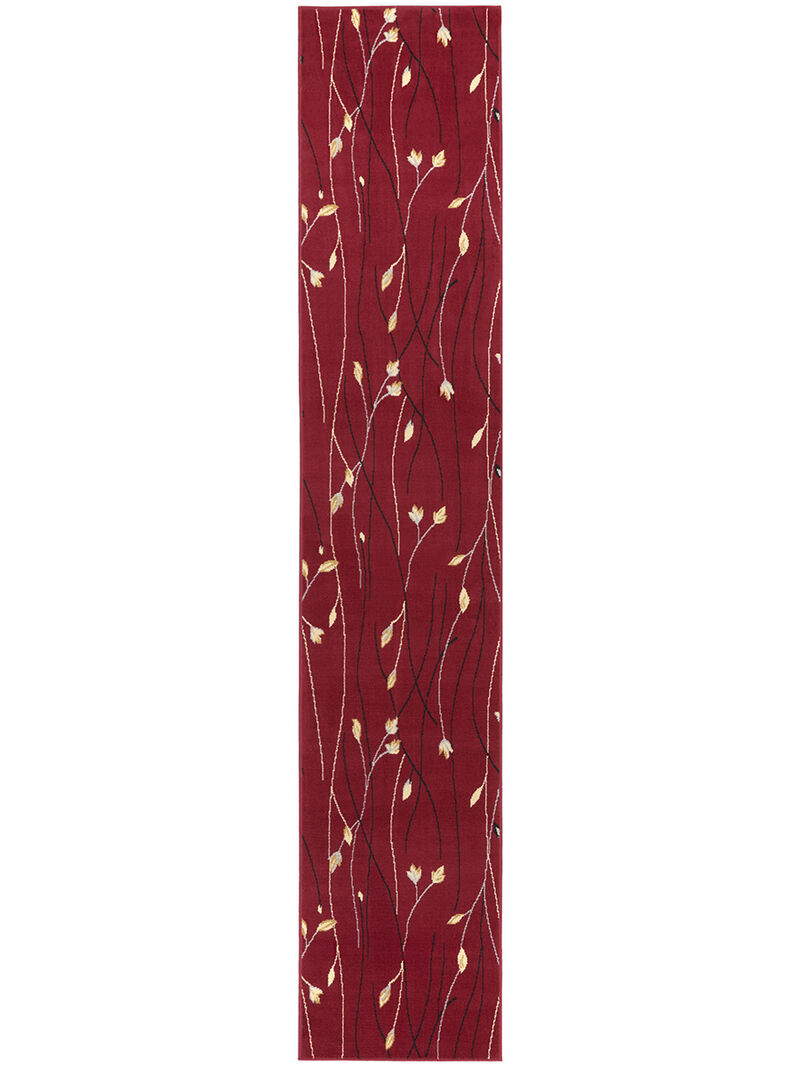 Grafix GRF15 Red 2' x 4' Rug