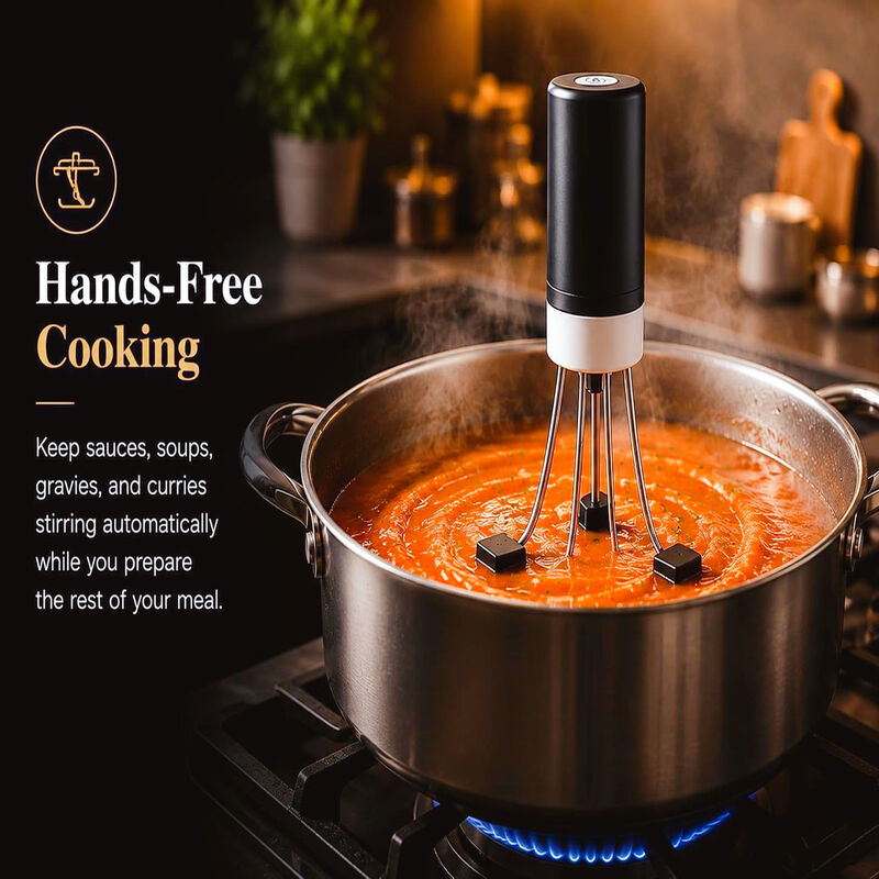 Automatic Hands Free Pot Sauces Stirrer with 3 Speeds image number 5