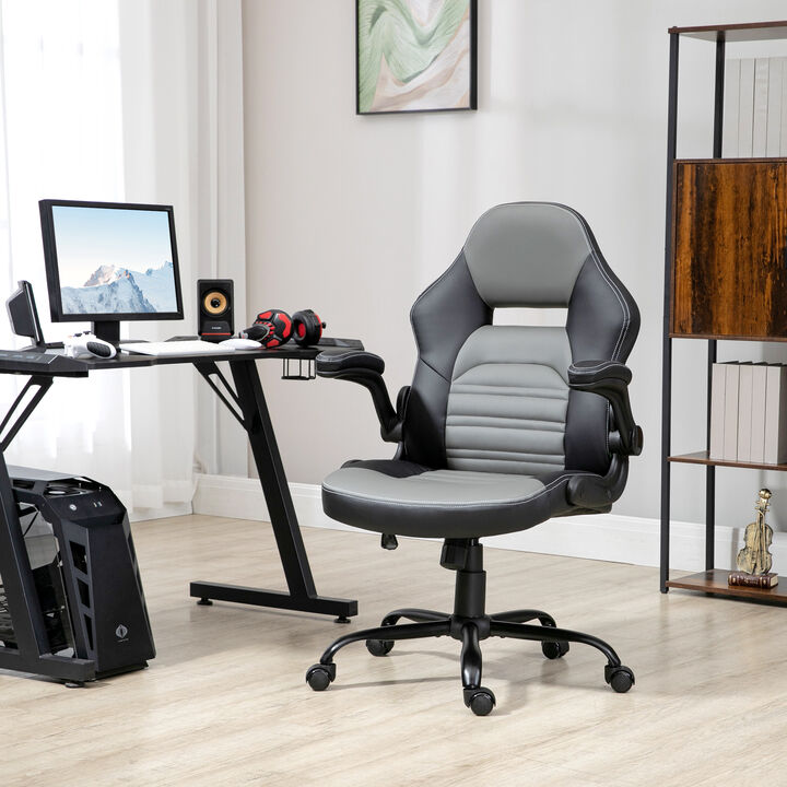 Hivvago Ergonomic Gaming Chair with Flip-Up Arms