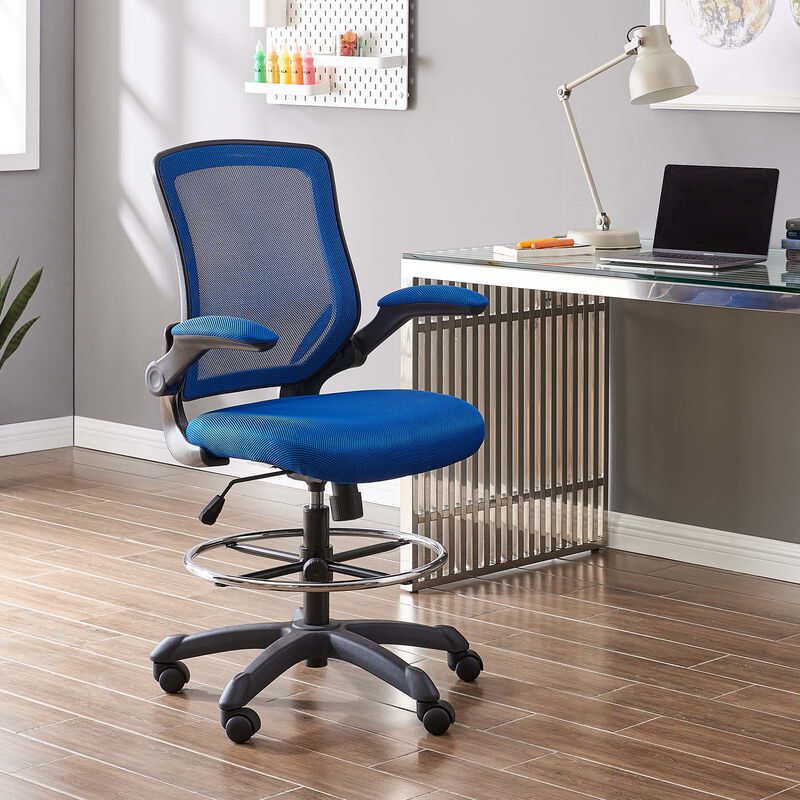 Modway Furniture - Veer Drafting Chair Gray