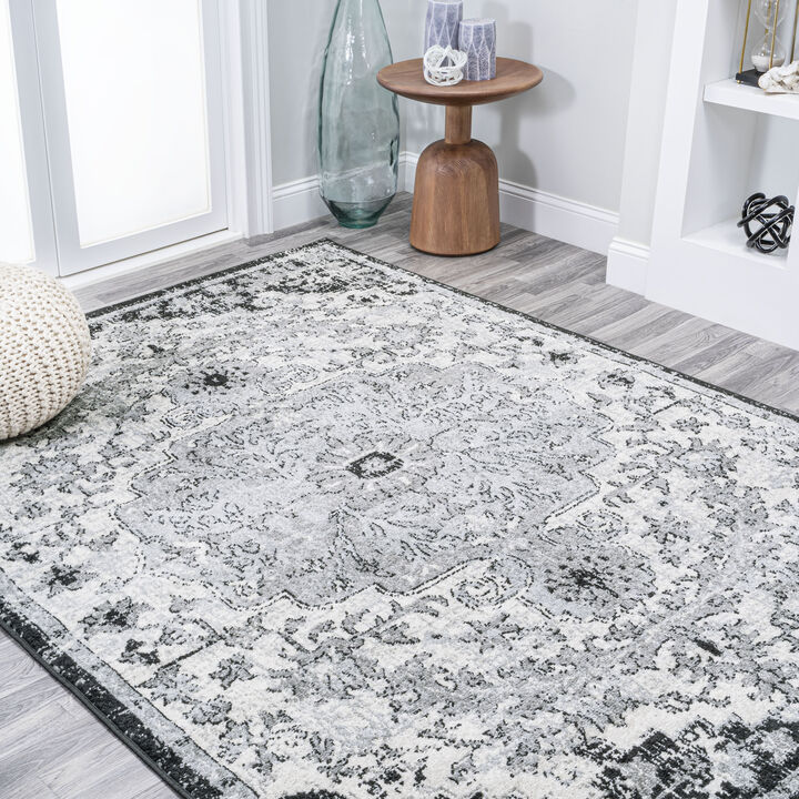 Anaise Ornate Boho Medallion Area Rug