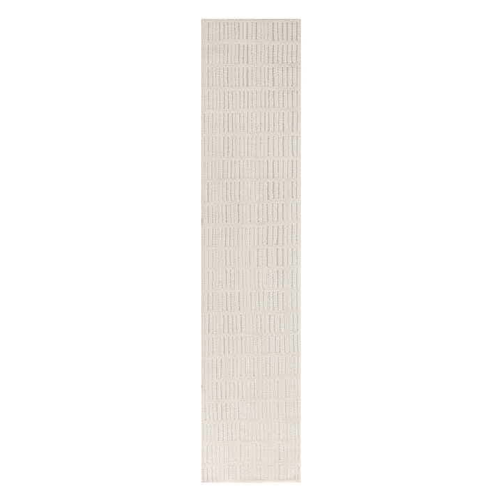 HomeRoots Geometric Runner Rug