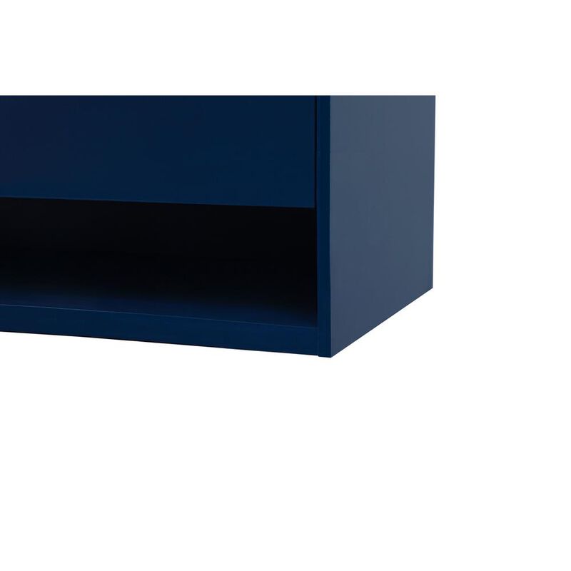 Elegant Kitchen and Bath 40 inch Single bathroom vanity in blue