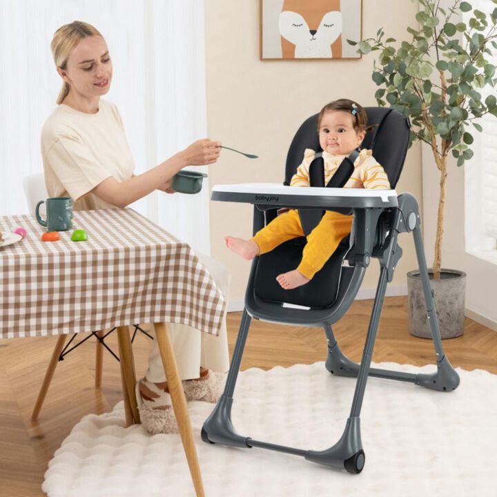 Hivvago 3-In-1 Convertible Baby High Chair for Toddlers.