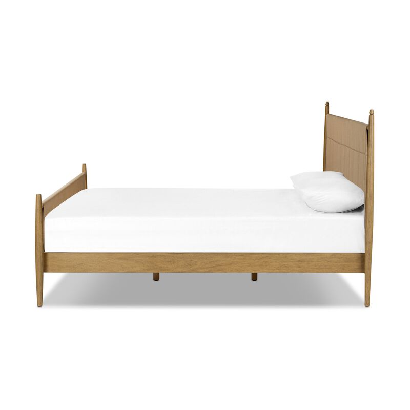 Richard Burnished Parawood Queen Bed
