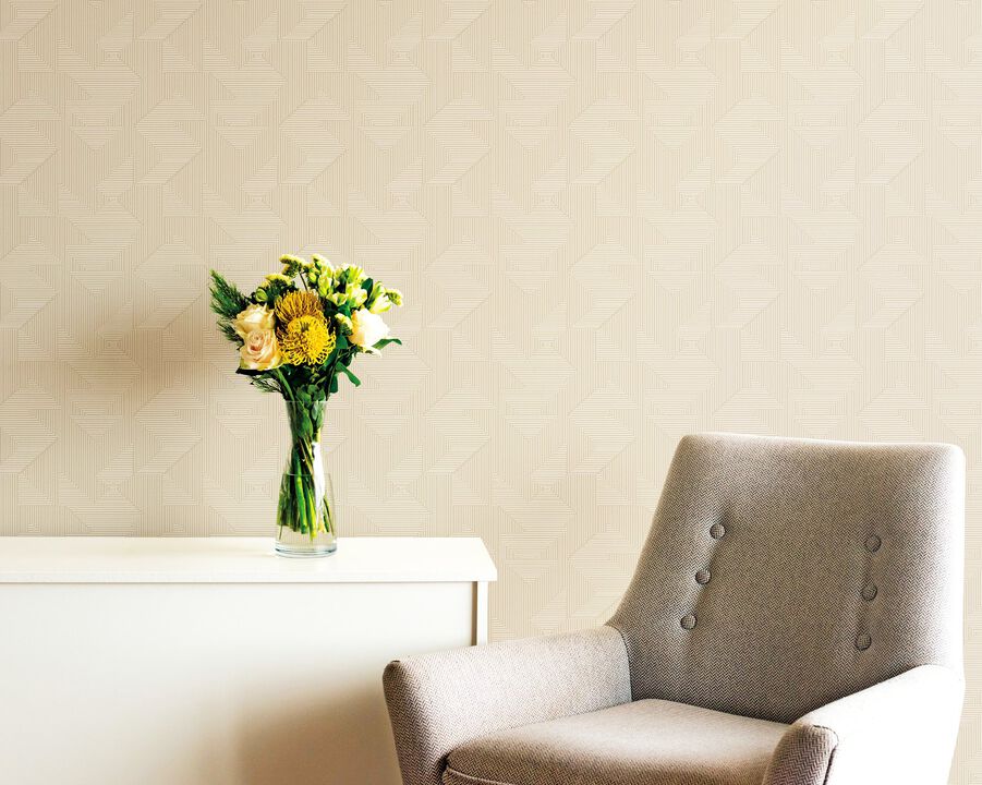 Zen Cleopatra Beige Wallpaper DWP0368-01