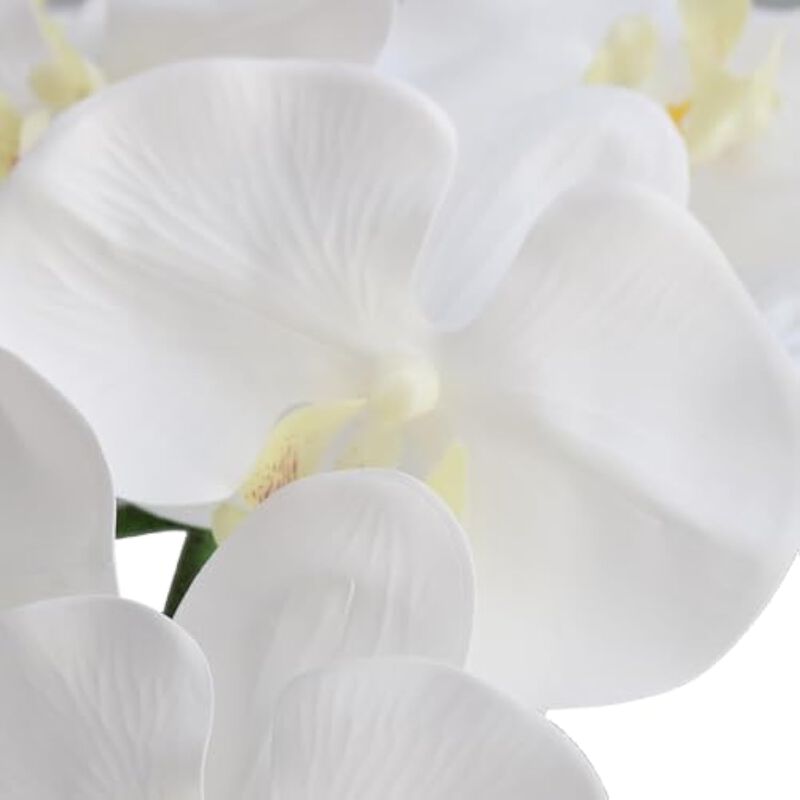 White Artificial Greenery Stems Real Touch Wedding Centerpiece Decor image number 3