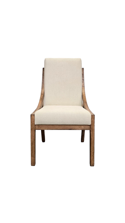 Ariel Beige Dining Chair (Set of 2)