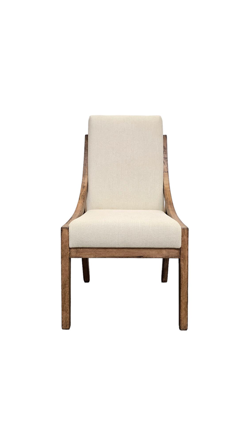 Ariel Beige Dining Chair (Set of 2)