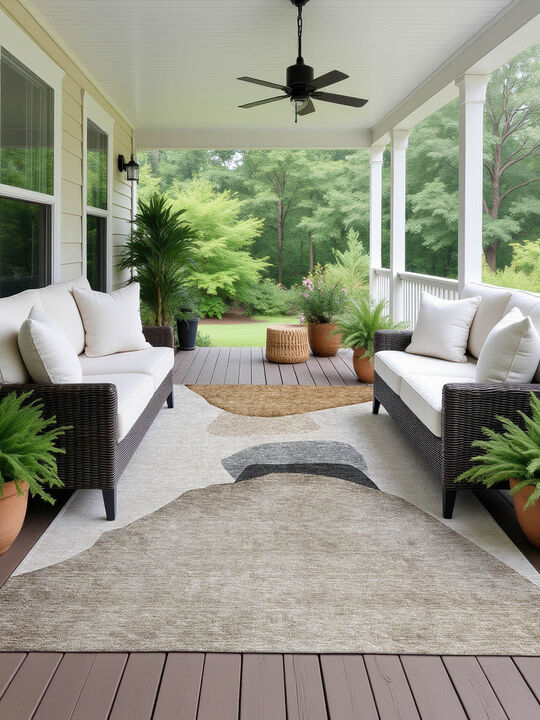 Odyssey OY17 Taupe 8' x 10' Rug