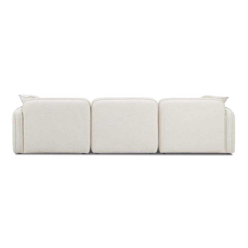 Travie Sand Upcycled Linen Modular Sofa image number 3