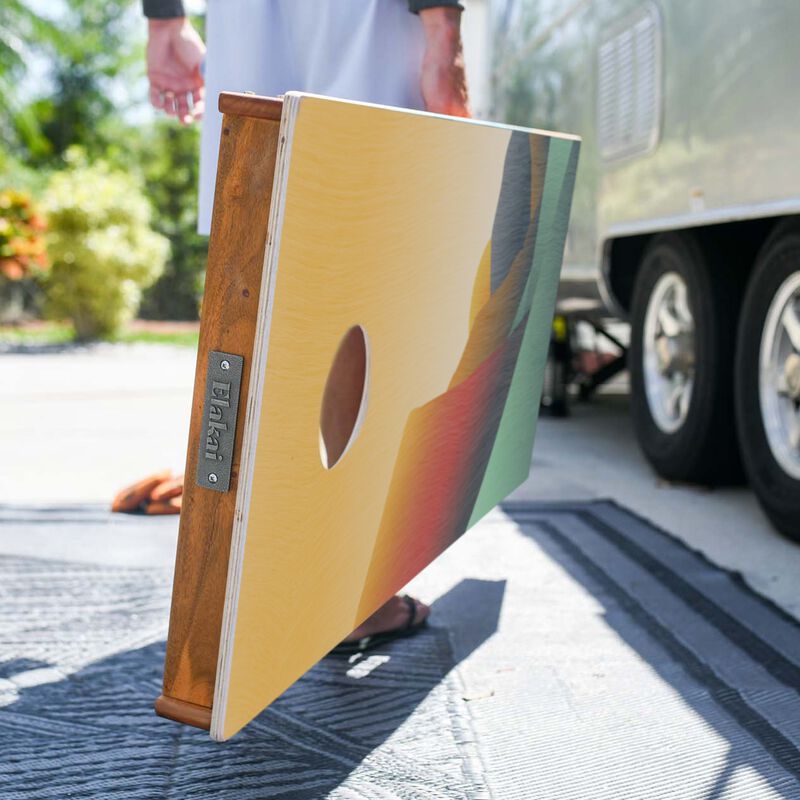 2ft x 4ft Graphic Wood Classic Cornhole Set | National Parks Inspired Collection image number 1