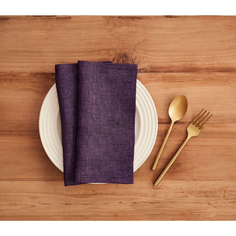 Linen Cocktail Napkins - Athena image number 1
