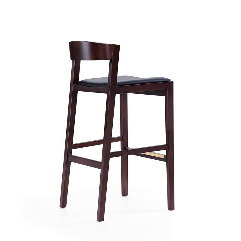 Klismos Black Bar Stool