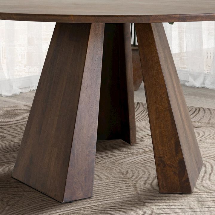 Ashcroft Furniture Bolton Round Walnut Dining Table