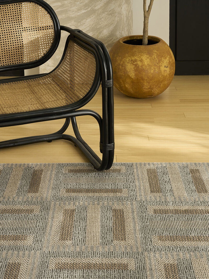 Nordic NRC11 Gray/Multicolor 4' x 6' Rug