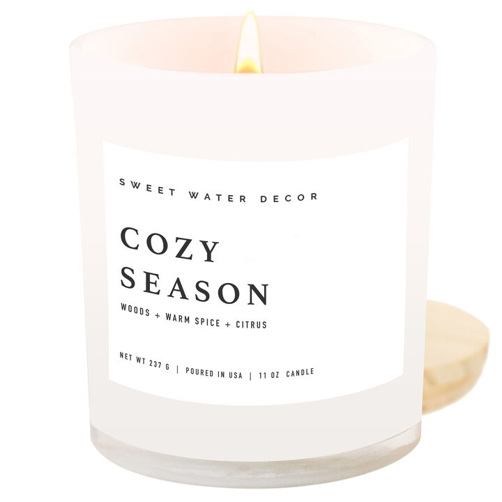 Sweet Water Decor Cozy Season 11 oz Soy Candle