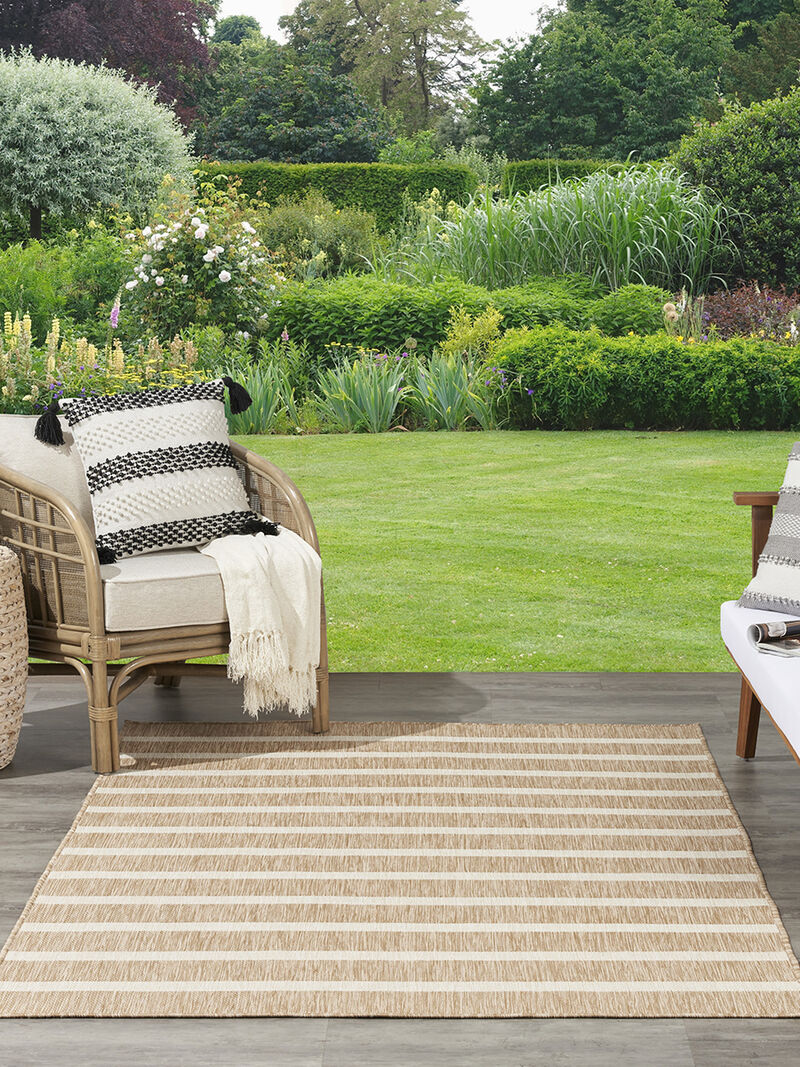 Positano POS03 Beige/Ivory 5' x 7' Rug image number 1
