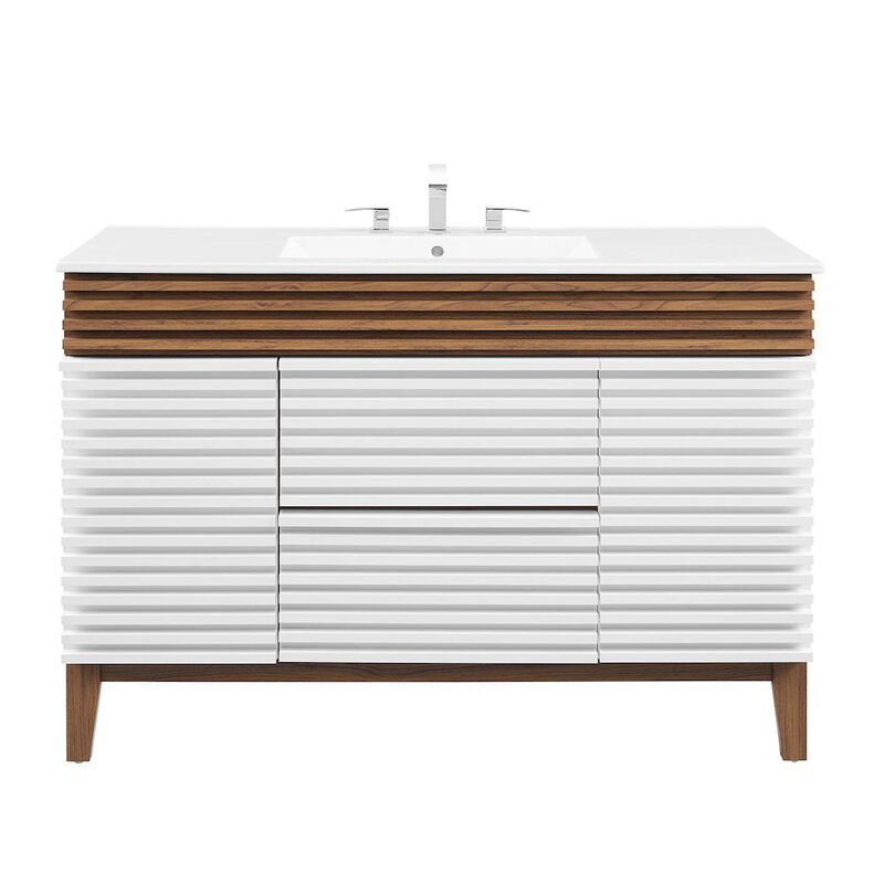 Render 48" Single Sink Bathroom Vanity image number 4