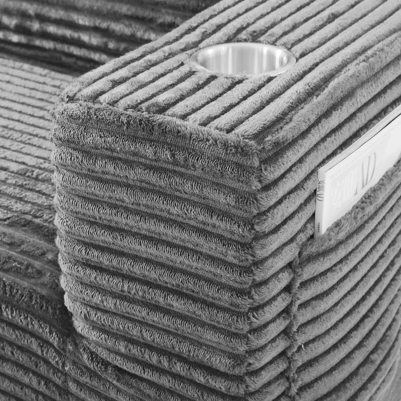 Gixbog  L-shaped modular sofa image number 8