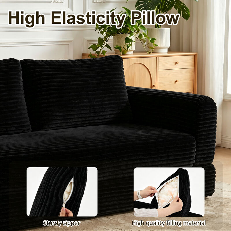 Reptax Convertible Sleeper Sofa Bed image number 3