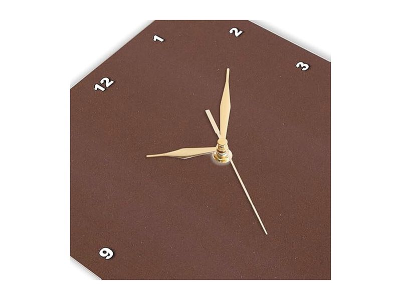 Copper Cool Wall Clock 15 Inch Home Decor image number 3