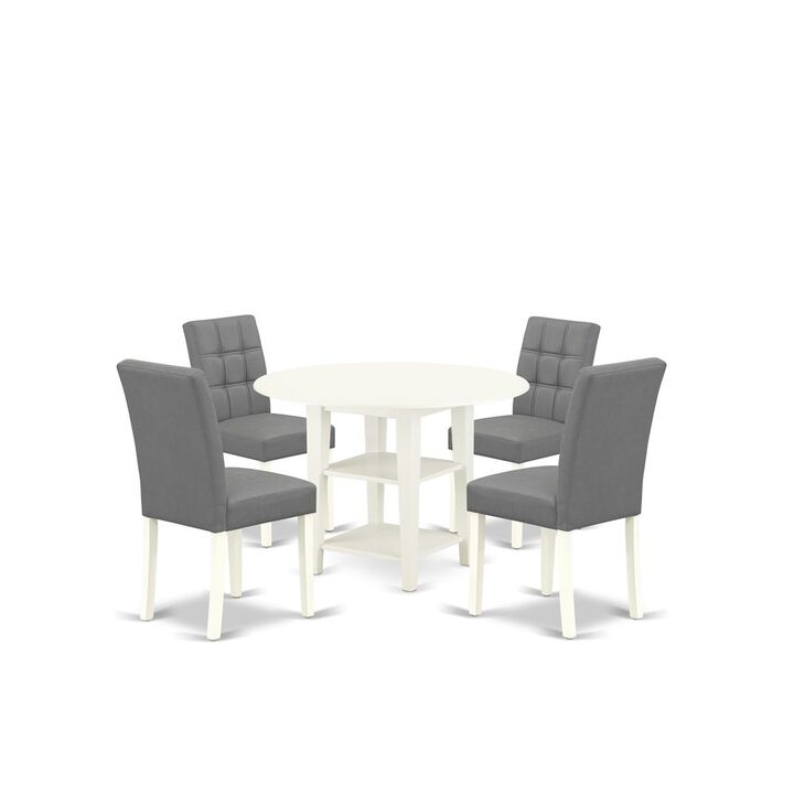 5 Piece Dinner Table Set