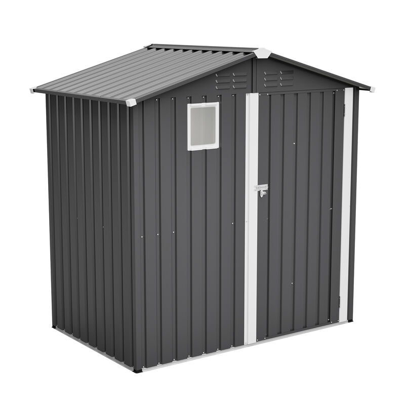 Pothuk Metal Outdoor Storage Shed image number 0