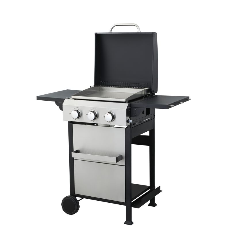 Gicrog 3-Burner Propane Gas BBQ Grill image number 6