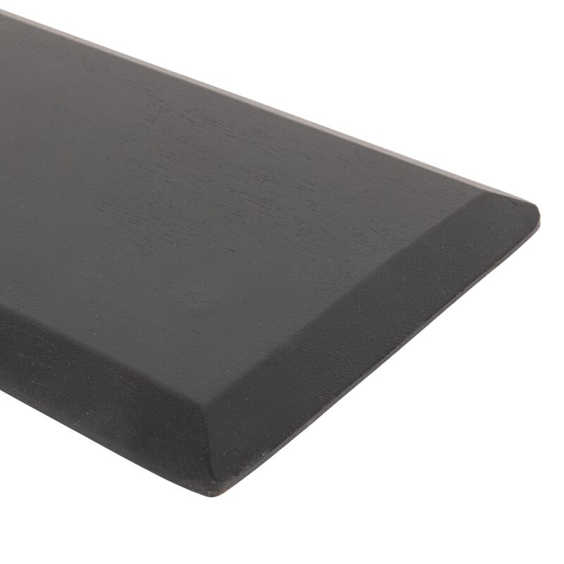 Mango Wood Cheese and Cutting Board with Round Opening on Handle, Black image number 6