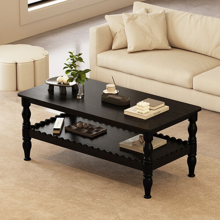 Duplu Vintage Rectangle Coffee Table