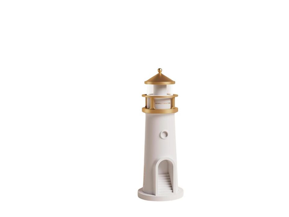 Rechargeable Table Lamp Nautical Adjustable Timer White Bedroom Living Room