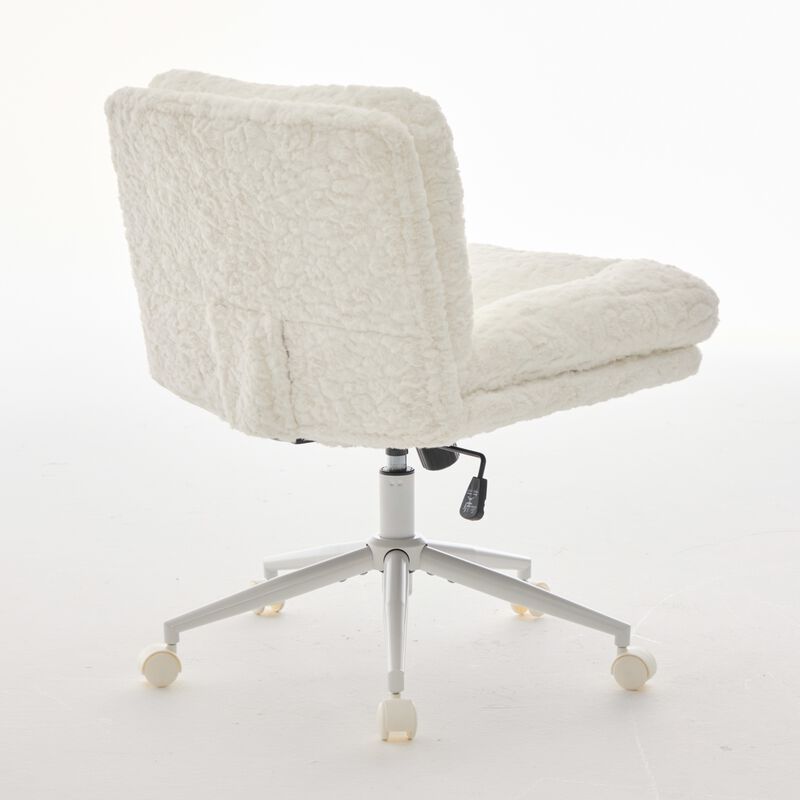 GOODSILO Spacious Ergonomic Swivel Office Chair with Double Cushion Comfort image number 6