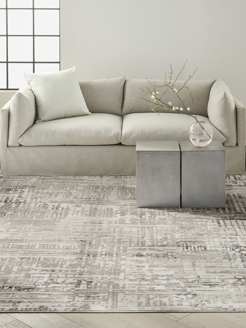 CK005 Enchanting ECH05 Cream/Gray 8' x 10' Rug