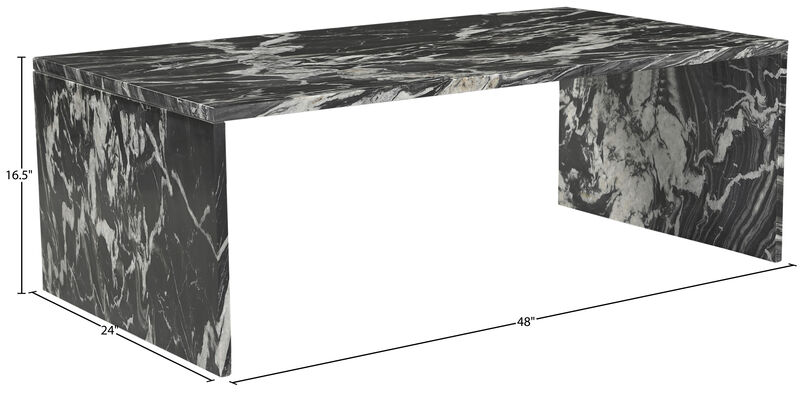 Meridian Furniture Vernazza Marble Coffee Table