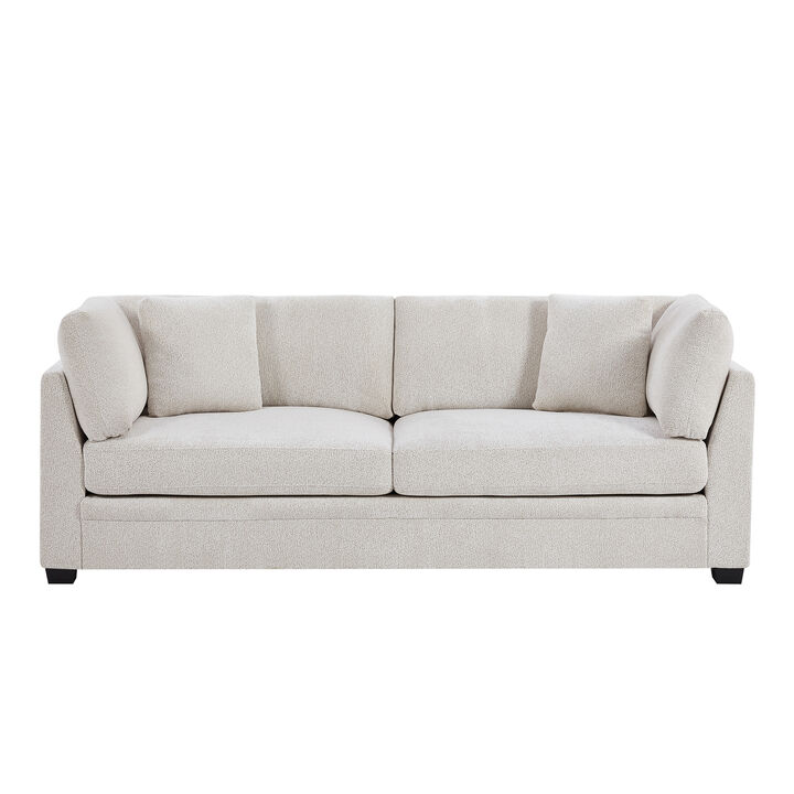 Zerv Modern Flared Arms Sofa