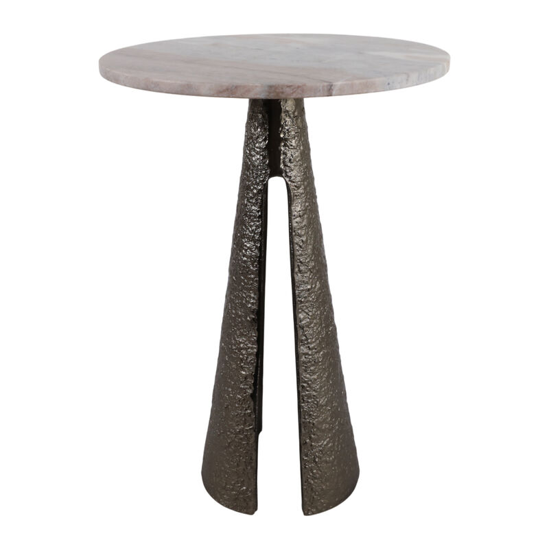 Antique Brass Marble Top Table image number 0