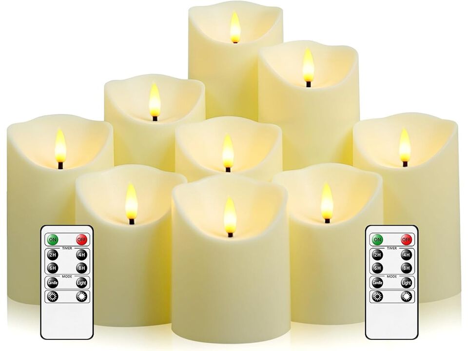 Flameless Candles, LED Candles,Plastics Realistic Candle