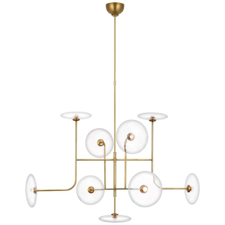 Calvino X-Lg Arched Chandelier