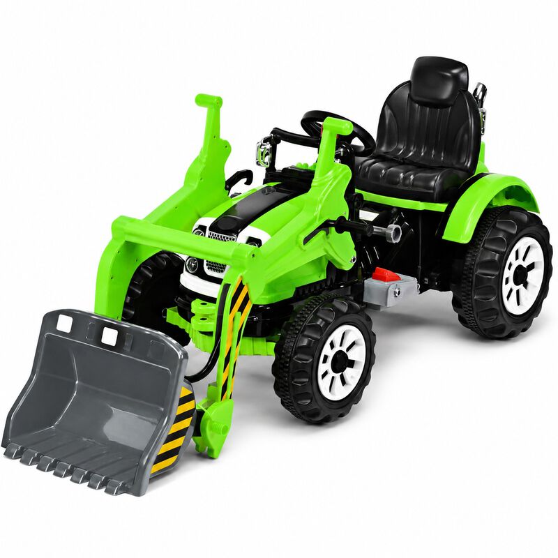 12V Battery Powered Kids Ride-On Dumper Truck for Outdoor Play image number 0