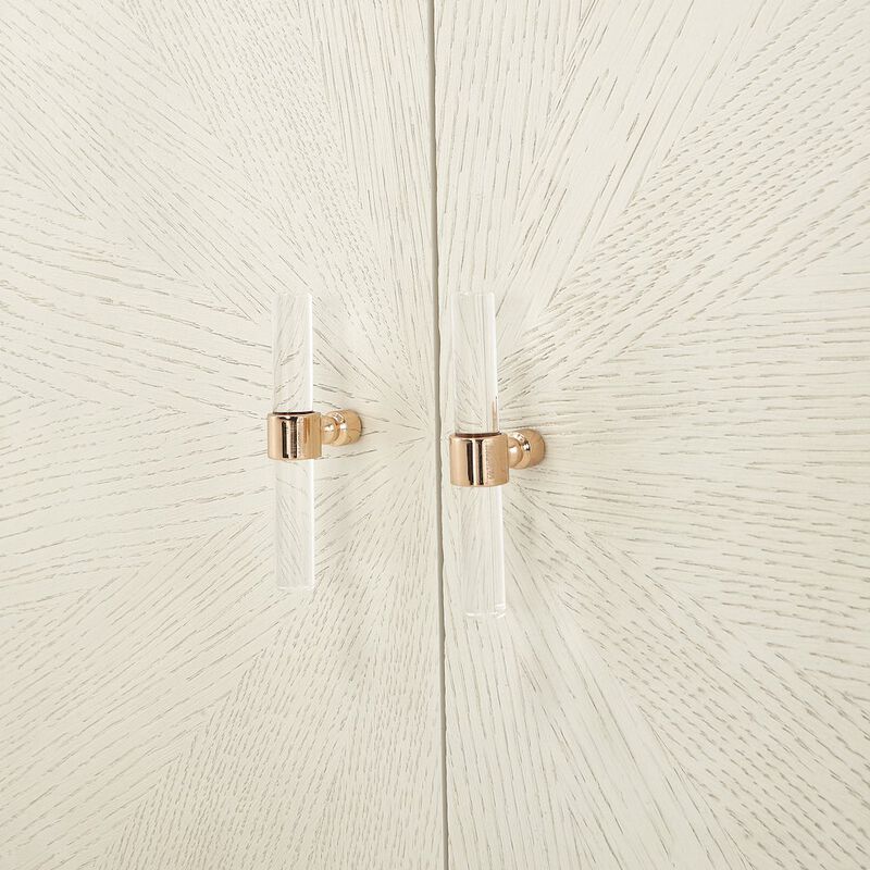 Michael Amini La Rachelle Media Cabinet - Champagne image number 8