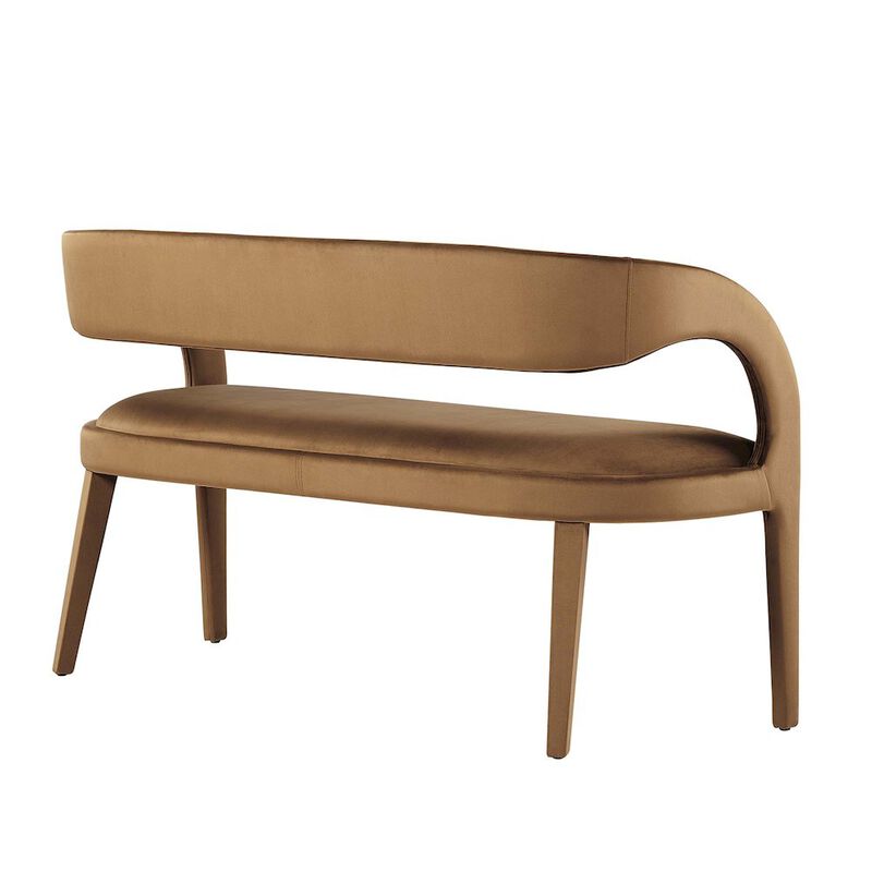 Pinnacle Performance Velvet Accent Bench image number 4