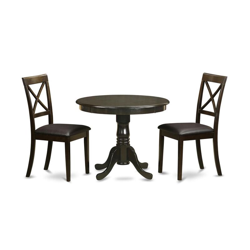 3 PC Kitchen Table-Kitchen Table and 2 Dining Chairs