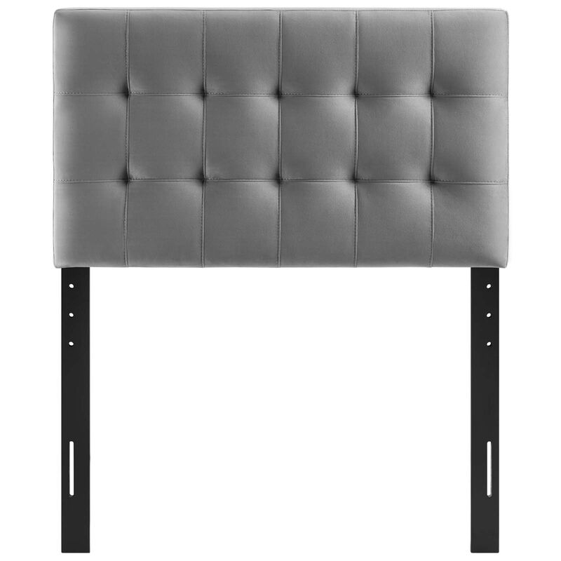 Modway - Lily Biscuit Tufted Twin Performance Velvet Headboard image number 3